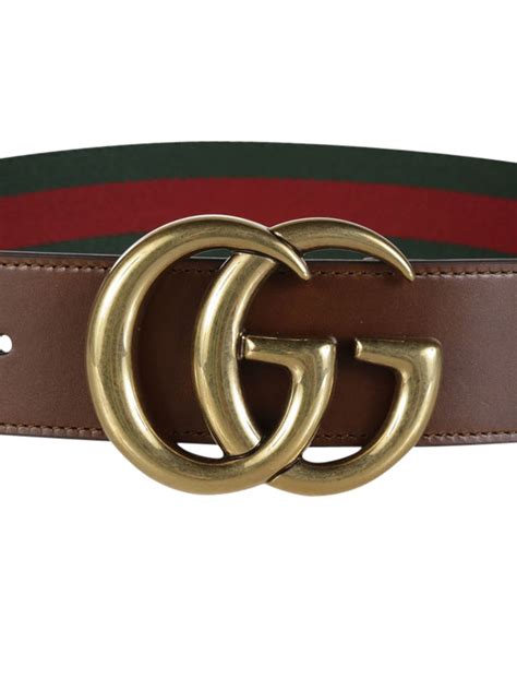 womena gucci double g web belt|gucci belt double sided.